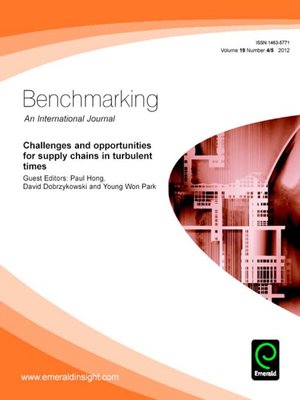 cover image of Benchmarking: An International Journal, Volume 19, Issue 4 & 5